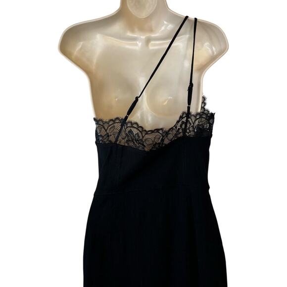 FREE PEOPLE Premonitions BodyCon Dress in Black Size Large - Picture 8 of 14